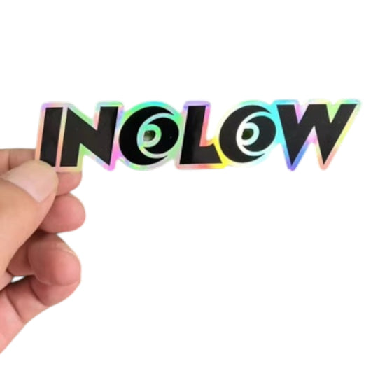 SCHWARZE HOLOGRAPHISCHE AUFKLEBER